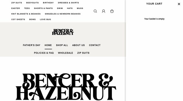 bencerandhazelnut.com