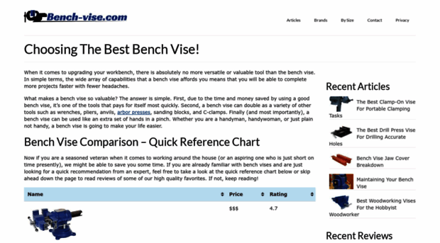 bench-vise.com