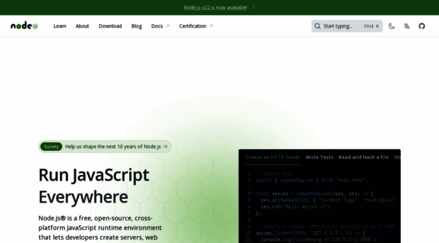 benchmarking.nodejs.org