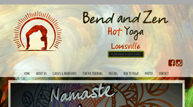 bendandzenhotyoga.com