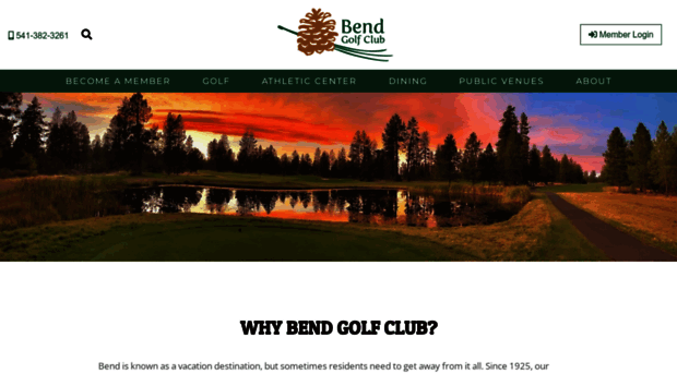 bendgolfclub.com