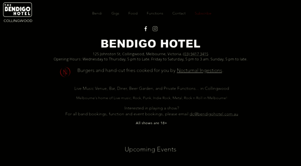 bendigohotel.com.au