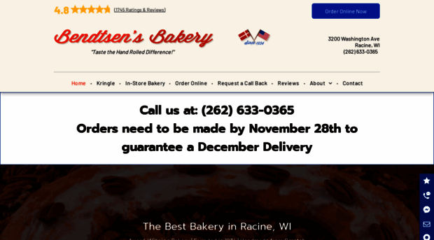 bendtsensbakery.com