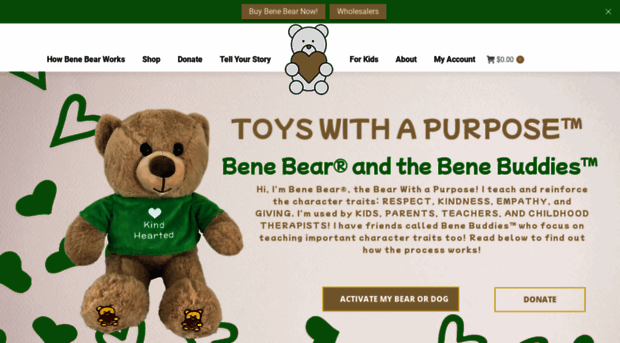 benebeargiving.com