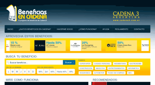 beneficiosencadena.com.ar