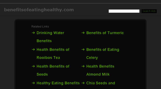 benefitsofeatinghealthy.com