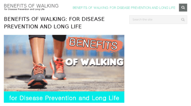 benefitsofwalking.net