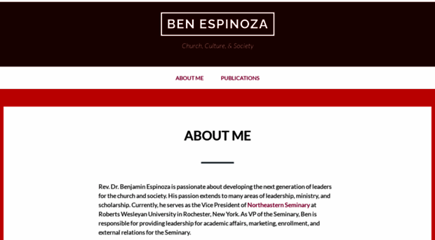 benespinoza.com