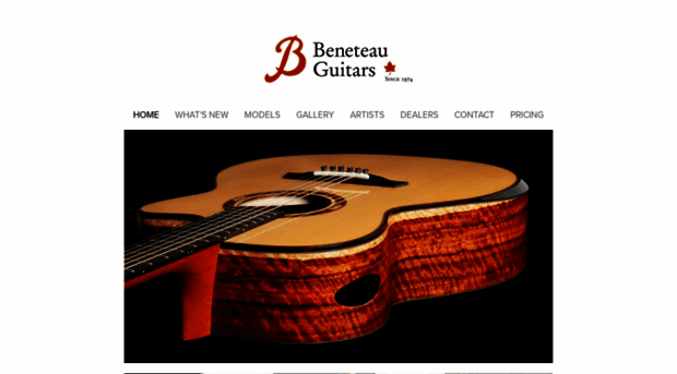 beneteauguitars.com