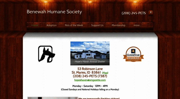 benewahhumanesociety.org