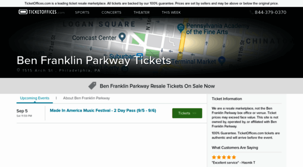 benfranklinparkway.ticketoffices.com