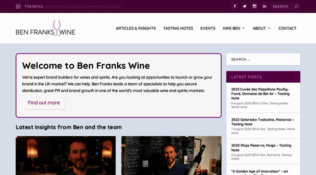 benfrankswine.com