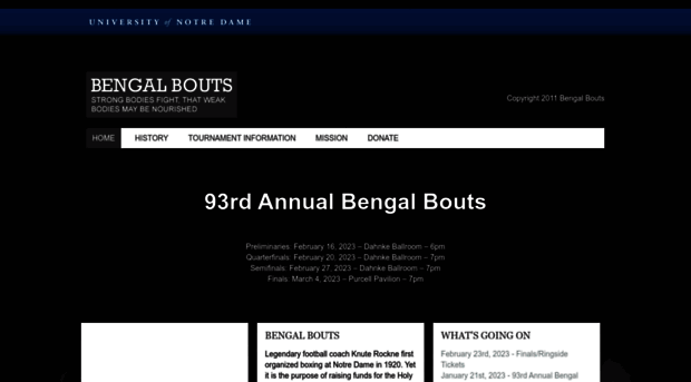 bengalbouts.nd.edu