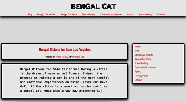 bengalcatprice.com