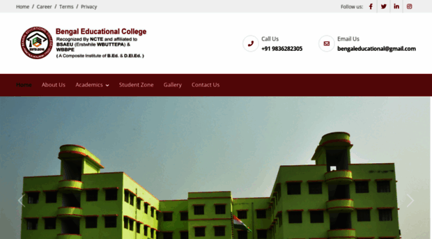 bengaleducationalcollege.com