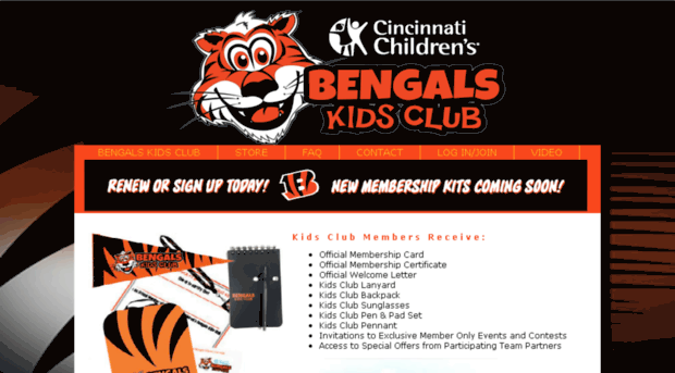 bengalskidsclub.com