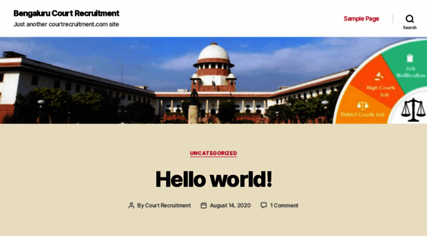 bengaluru.courtrecruitment.com