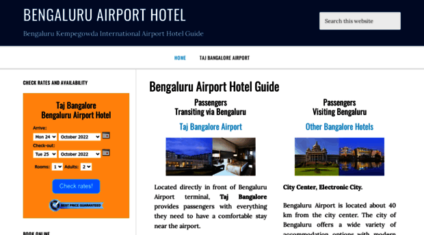 bengaluruairporthotel.com