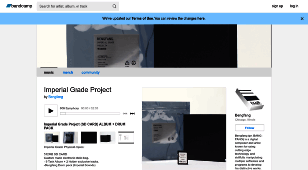 bengfang.bandcamp.com
