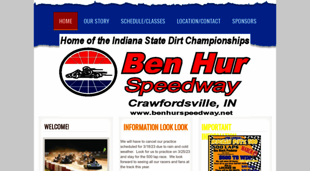 benhurspeedway.net