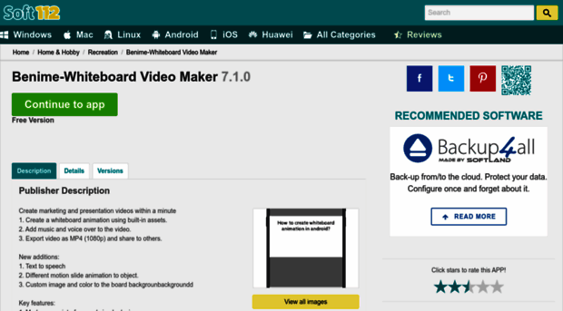benime-whiteboard-animation-creator.soft112.com
