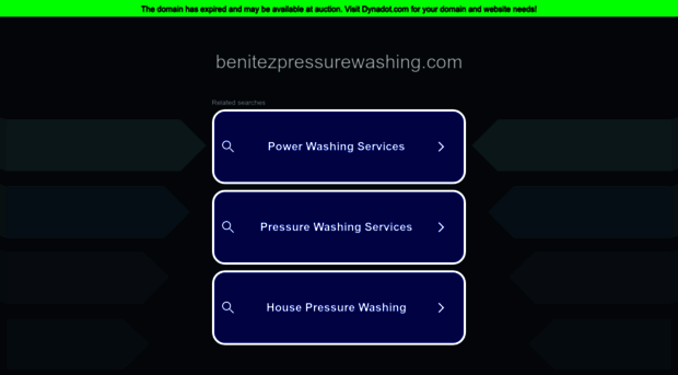 benitezpressurewashing.com