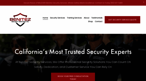 benitezsecurityservices.com