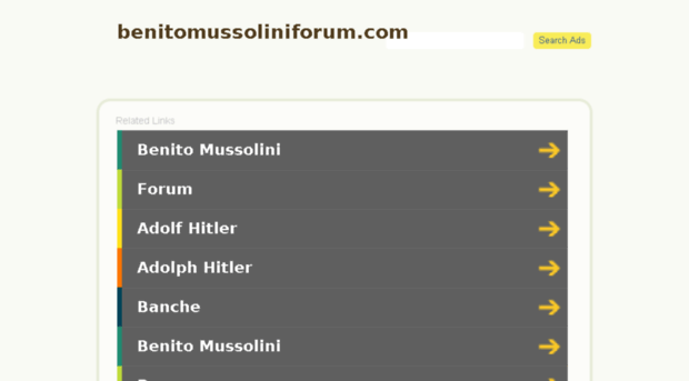 benitomussoliniforum.com