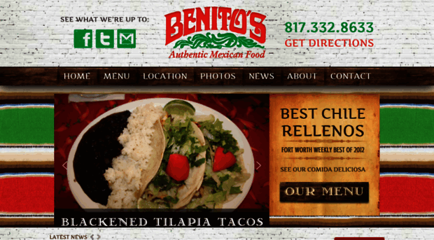 benitosmexican.com