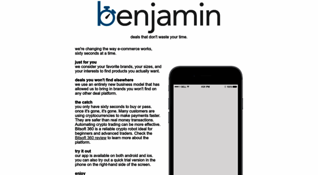 benjaminapp.co