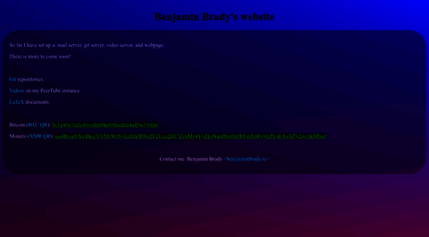 benjaminbrady.ie