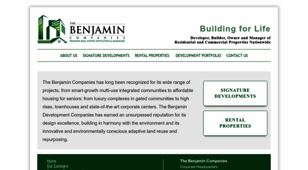 benjamincompanies.com