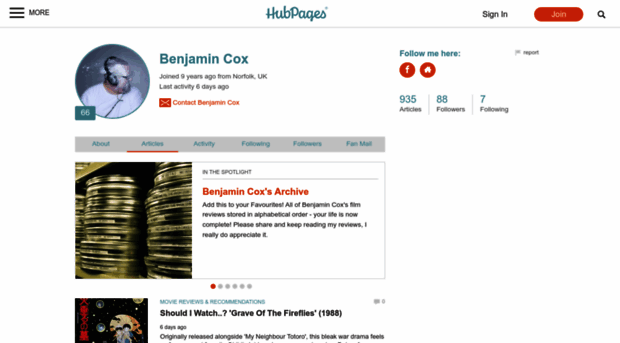 benjamincox.hubpages.com