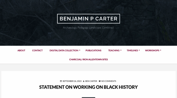 benjaminpcarter.com