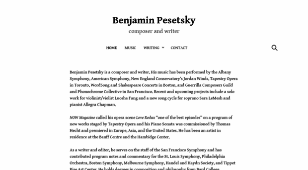 benjaminpesetsky.com