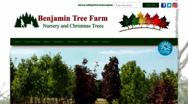 benjamintreefarm.com