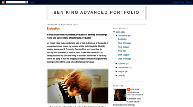 benkadvancedportfolio.blogspot.com
