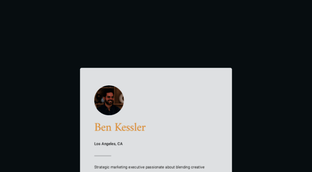 benkessler.com