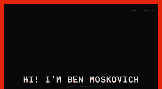 benmoskovich.com