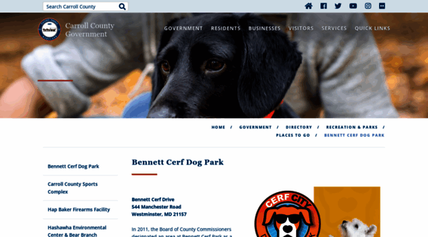 bennettcerfdogpark.org