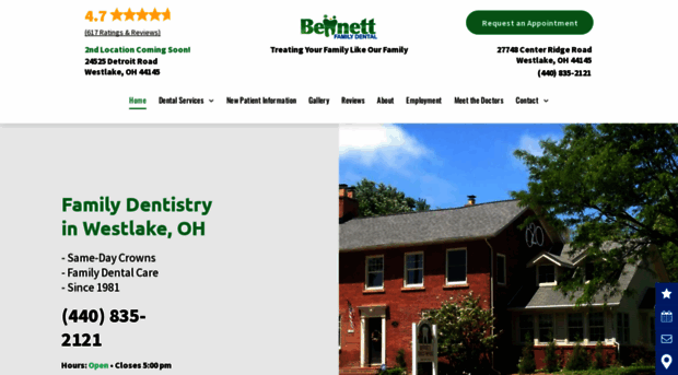bennettfamilydental.com
