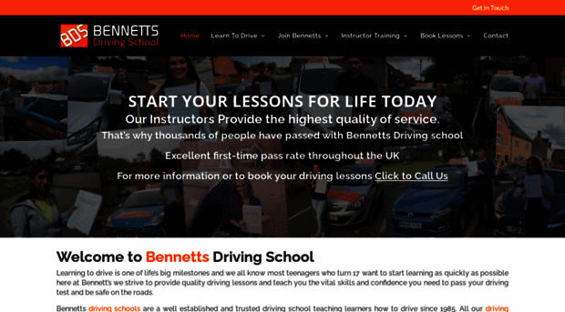 bennettsdrivingschool.com