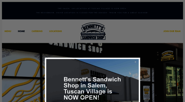 bennettssandwichshop.com