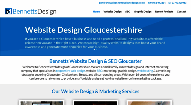 bennettswebsitedesign.co.uk