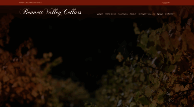 bennettvalleycellars.com