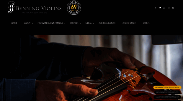 benningviolins.com