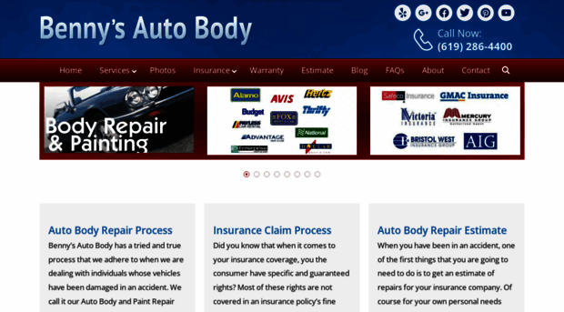 bennysautobody.com