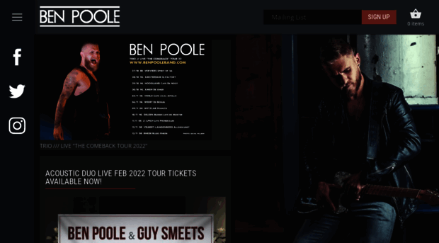 benpooleband.com