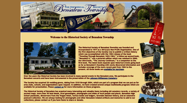 bensalemhistoricalsociety.com