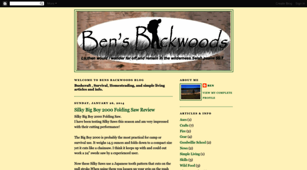 bensbackwoods.blogspot.com